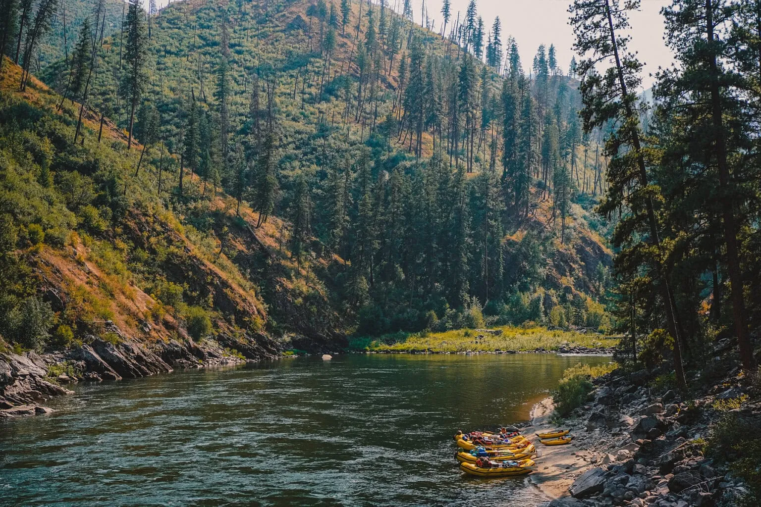 Fishing in Salmon River