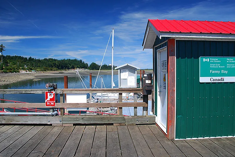 Fishing in Fanny Bay