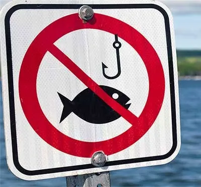 No Fishing Areas