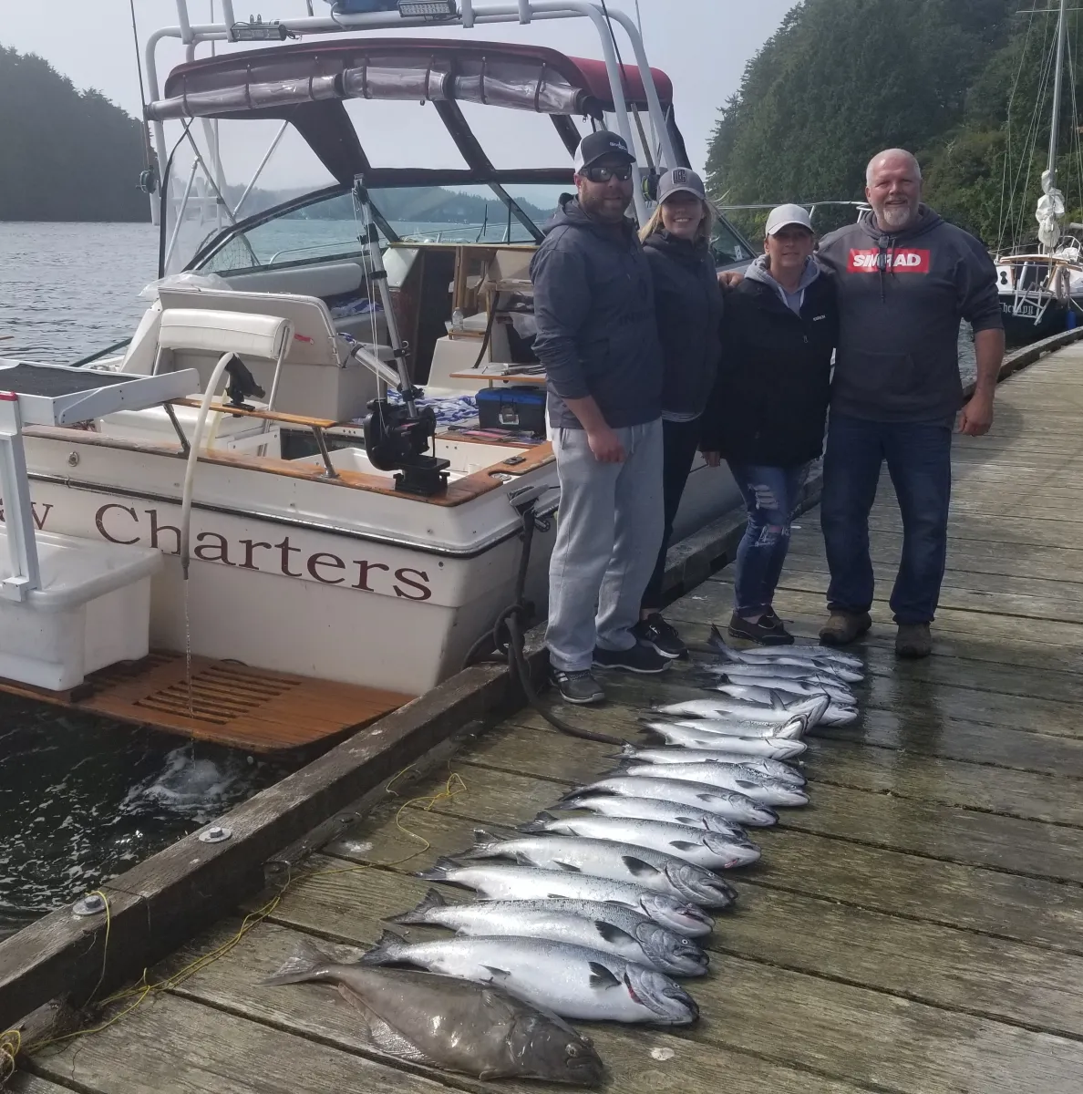 Salmon Fishing Barkley Sound Ucluelet