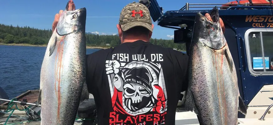 Salmon Fishing Barkley Sound Ucluelet